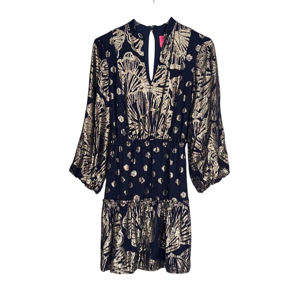 Lilly Pulitzer Joella Silk Dress Style #003249 Size 2